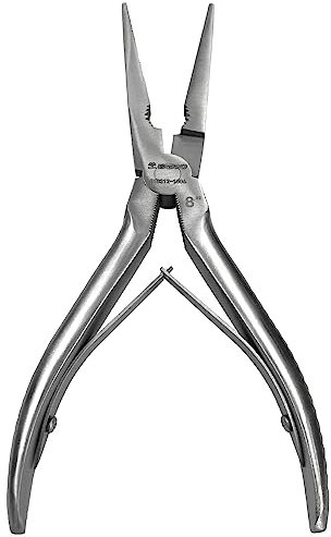 WEDO Alicates de pinza 200mm,acero inoxidable,Alicates de teléfono,resistente a la corrosión,Cortador Lateral Con Resorte