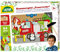 Lena 65836 - Hammerspiel Feuerwehr, Nagelspiel mit 38 farbigen Teilen & 16 Sonderteile, XXL Grundplatte aus Kork ca. 28 x 19,5 cm, Hammer und Nägel, Klopfspiel für Kinder ab 3 Jahre, Hämmerchenspiel