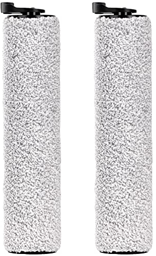 (2 piezas) Rodillos de cepillo de repuesto compatibles con Tineco iFloor 3/Floor One S3/iFloor 2 aspiradora inalámbrica en seco húmedo, kit de accesorios de piezas de repuesto, 2 rodillos de cepillo