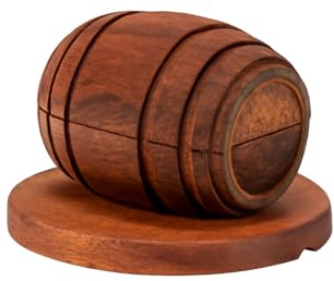 Cocktail Smoker Kit – Unique Beer Barrel Design, Old Fashioned Smoker for Whiskey, Wine, & Cocktails, Perfect for Bartenders, Men’s Gifts, Smoked Old Fashioned Cocktail Infuser