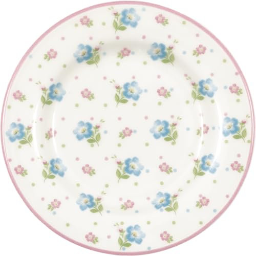 GreenGate Rosalia Brotteller White 15cm