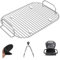 Edelstahl Rack Set für Ninja Woodfire XL, Woodfire Grillzubehör kompatibel mit Ninja Woodfire XL BBQ Grill OG850 / OG901, spülmaschinenfest
