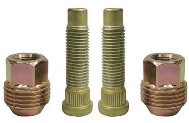 Mysttoo 4PCS M12x1.5 Wheel Lug Stud Nut Set Compatible with Chevy Blazer Cruze Sonic Camaro HHR Malibu S10 Trax GMC Canyon Jimmy Sonoma Buick Lacrosse Lesabre Firebird Montana 611-109