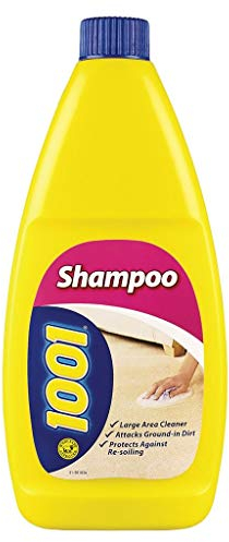 6 X 1001 Carpet Shampoo, great for cleaning carpet and upholstery, deep clean, 450ml