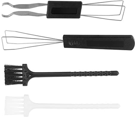 NUOBESTY 1 Jeu Ensemble De Pinceaux pour Clavier Brosse De Nettoyage Antistatique Nettoyeur De Clavier D'ordinateur Outils De Nettoyage Ménager Clé Universelle Ouvreur Plastique Écran