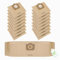 17 pack paper filter bags compatible for Karcher WD3 bags,6.959-130.0 AA2201,2204,2504,2554,2251,2604,A 2234 PT,A 2534 PT Series Vacuum Hoover Cleaner