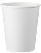 200 Vasos de Café Blanco de 200 ml (8 oz) – Vasos de papel recubiertos resistentes al calor | Vasos para bebidas frías y calientes | Apto para alimentos y para llevar