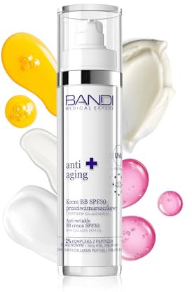 Bandi - Anti-wrinkle BB Cream SPF 30 with Amino Acid Complex Unifies Tone and Enhances Radiance Protects Against UVA and UVB Ideal for Daily Use Combines Skincare and Sun Protection