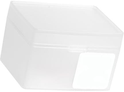 MAJONMMERD Transparent förvaringslåda med gångjärnslock, stapelbar | Plast, Skrivbordsorganisatör, Kontorsbruk, Synligt Innehåll, Snabb åtkomst, små Tillbehör, för Kontorsartiklar