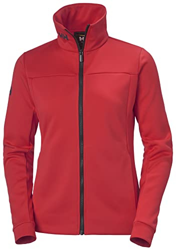 Helly Hansen Damen W Crew Fleecejacke, Rot, L