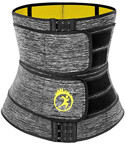 SEXYWG Waist Trainer Sauna Trimmer Sweat Belt Neoprene Women Slimming Body Shaper Tummy Control Cincher