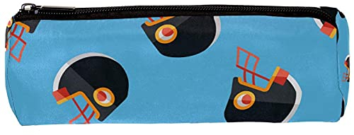 American Football Helm Federmäppchen Stifteetui Stifteetui Stifteetui Stifteetui Schreibtisch-Organizer Make-up-Kosmetiktasche für Schule Büro