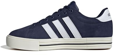 adidas Men's Daily 4.0, Dark Blue/White/Off White, 8
