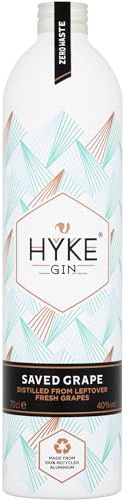 HYKE Gin Saved Grape 70cl - Made from fresh grapes in 100% Recycled Aluminium Bottle