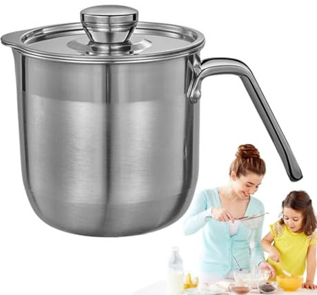 Separador De Huevos - Herramienta Separadora De Huevos | Separador De Yema De Huevo | Separador De Huevos De Acero Inoxidable | Vaso Separador Con Tapa Y Asa | Separador De Huevos Para Hacer Crema De