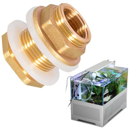 Conector para depósito de agua, conector para tanque de agua de cobre,Conexión para mamparo en macizo para agua - Conector para empalme de mamparo de polietileno macizo