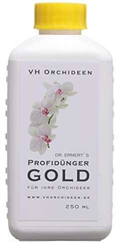 schmucktime Profidünger ` Gold ` für Orchideen - speziell entwickelt vom Profi für Orchideendünger