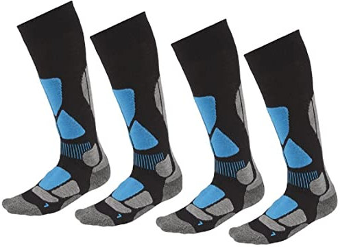 Crivit Damen Skisocken Skistrümpfe Wintersocken Kniestrümpfe 2 Pärchen 37-38