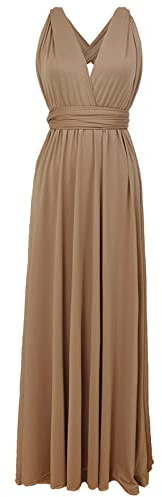 MALAIDOG Abito Infinity da Donna - Abito da Damigella d'Onore Convertibile per Matrimonio, Abiti Formali Taglie Forti, Abiti Multiway, Abito Avvolgente A Torsione
