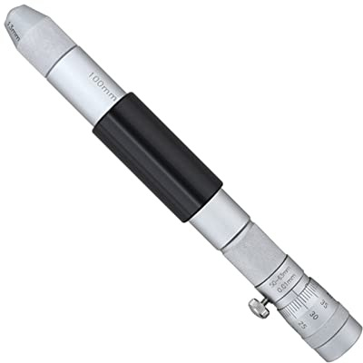 Outside Micrometer 50-100 50-300 50-600 mm 0.01mm High Precision Inside Micrometers Rod Tube Type Measure Tool Inner Diameter Measuring Micrometer, Precision Machinist Workshop Automotive Tool(50-100