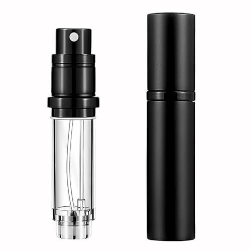 Perfume Atomiser, Portable Travel Size Perfume Bottles, Dispensers, Atomizers with Pump for Women and Men, 5ml/black，travel aftershave dispenser，aftershave atomiser