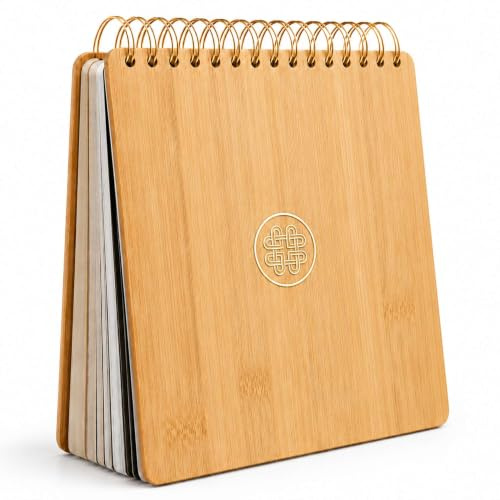88 Mandalas Mindful Creative Colouring Journaling for Stress Relaxation | Bamboo Hardback Spiral Bound Mindfulness Meditation Relief Gift