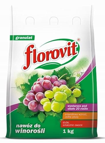 Concime per vite e uva 1kg - fertilizzante viti piante NPK completo granulare