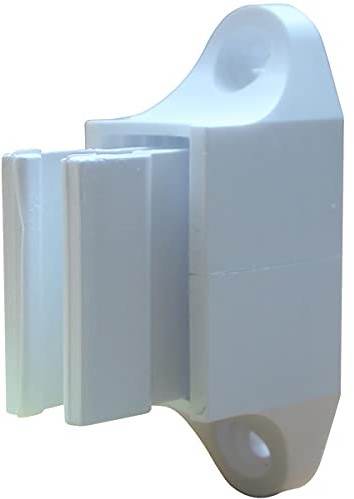 Schellenberg 11103 Kurbelhalter für Rolladen-Kurbelstange, höhenverstellbar, weiß Holder for Roller Shutter Crank bar, Height Adjustable, White