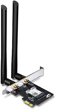 TP-Link - Tarjeta WiFi PCIe para PC, Bluetooth 4.2, AC1200, Tarjeta de Red inalámbrica de Doble Banda (2,4 GHz / 5 GHz)