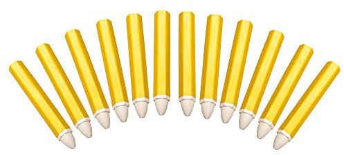 MARQUEURS Gras Craie GRASSE Blanche 12 Pieces