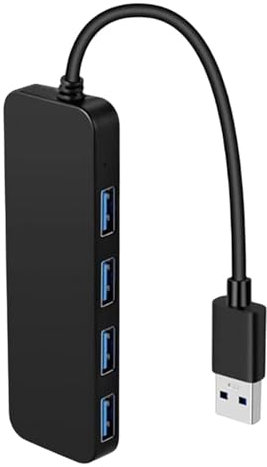 Splitter USB - Porta USB Multipla Per Laptop | Hub USB Per Laptop, Splitter USB Per PC, Adattatore USB Multiplo, Espansore USB Multifunzione Dati Applicabili A PC, Laptop, Unità Flash USB