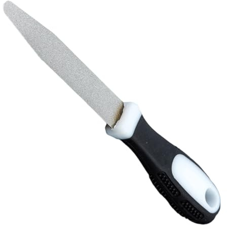 Piedra Afiladora Para Cuchillos | Herramienta De Afilado De Carburo Doble Cara | Placa Pulidora Antideslizante Para Uso En Y Mojado Tijeras Caza Jardinería Cocina