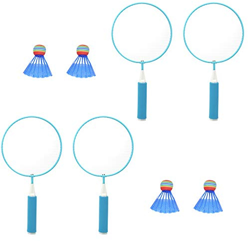 Mavaol Set di Racchette da Badminton per Bambini, Sport all'Aria Aperta, Giocattoli per Il Tempo Libero, Materiale in Lega