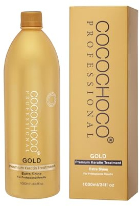 Nanobeauty Gold Premium Keratin Hårvård, 1000 ml