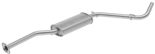 HELLA 8LB 366 022-601 Silenziatore anteriore - Easy2Fit® Kit - anteriore - in due pezzi - Kit con parti annesse - per es. SKODA FELICIA I