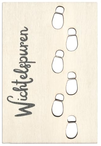 Wichtel Schablone,Wichtel Zubehör Schablone,Wichtel Zubehör Weihnachten Schablone,Wichtel FußAbdrücke,Geeignet für Weihnachtsdekorationen auf Böden, Fenstern, Wänden