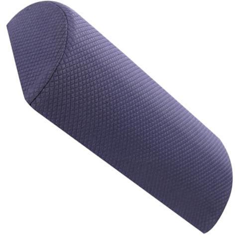 Gatuida Cuscino Semicilindrico Supporto Lombare Staccabile in Schiuma Memory in Cotone Poliestere Leggero per Gambe per Anziani e Chi Soffre di Lombalgia