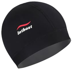 Intbost 3mm Diving Hood Neoprene Wetsuit Beanie Winter Hat for Men Women Keep Warm Stretchy Wetsuit Cap for Snorkelling, Surfing and Swimming
