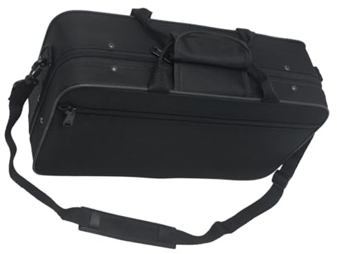BESPORTBLE Bolsa de Transporte para Instrumento de Viento, Estuche Acolchado de Lona Canvas, Protección contra Impactos, Portátil, para Viaje