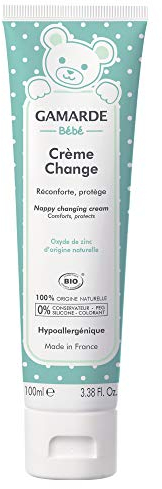 Gamarde Bio-Kosmetik: Baby Windelcreme mit Zink I 100% natürliches Babyprodukt 1400036 I Schutz vor Scheuern, Entzündungen & Feuchtigkeit I Wundschutzcreme I Baby-Creme für Baby Popo I Baby Cream I 100 ml 1400036
