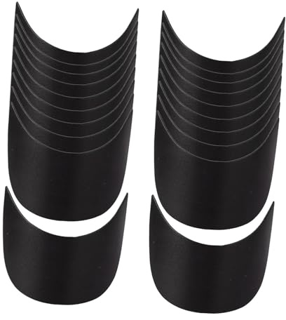 Baoblaze 20 pièces Inserts de visière de casquette de Baseball bricolage réparation multi-usage artisanat couture casquettes doublure visière chapeau de Tennis