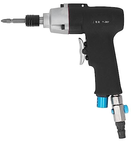 Clé à Chocs Pneumatique 1/4 – Tournevis Industriel à Air Comprimé Haute Puissance pour Travaux Lourds, Visseuse à Chocs Professionnelle