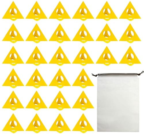 30 Uds. De Soportes Para Pintura Y 1 Bolsa De Almacenamiento, Soporte Cónico, Soporte De Plástico, Accesorios Para Aplicación De Pintura, Accesorios Para Manualidades Diy