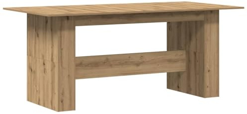 Eleganz Esstisch Artisan-Eiche 180x90x76 cm aus Holzwerkstoff - Langlebig & Stilvoll für Wohnzimmer & Esszimmer - Perfekt für Familien & Gäste