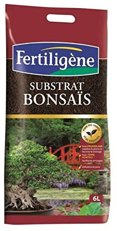 Fertiligène Substrat pour Bonsaïs 6L