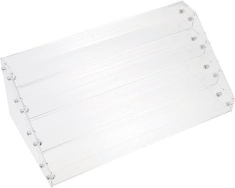PAMINGONO Organizador de Esmaltes de Uñas Acrílico de Soporte Exhibidor Compacto y Estable para Esmalte Almacenamiento Multi-slot para Manicura Hogar o Tienda