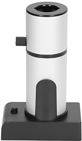 Eujgoov Handhållen Rökinfusion Av trä, Aluminium och Zinklegering, Justerbara Rökväxlar, Bärbar Rökare för Kött, Grönsaker, Ost, Cocktails (Silver)