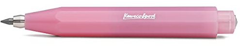 Kaweco FROSTED SPORT - Portamine Blush Pitaya 3,2 mm, 5B, in plastica di alta qualità, design estivo, penna a pressione ricaricabile, colore rosa, 10,5 cm