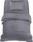 Utopia Bedding - Housse de Couette 135x200cm, Drap Housse 90x190cm et Taie d'oreiller 50x75cm - Microfibre brossée Polyester Douce (Gris)