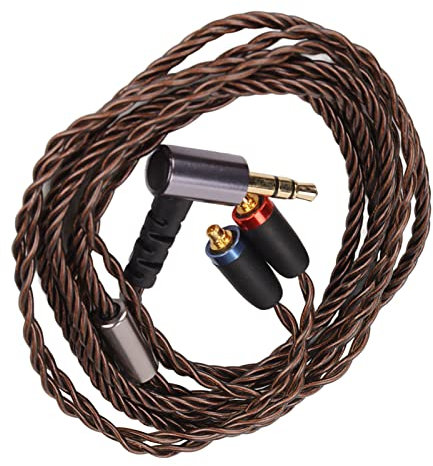 Tangxi 3.5MM Wired Monitor Earbuds, Dynamic Hybrid Wired In Ear Monitor Headphones, Noise Isolating Musicians In Ear Earphones for Singers/Drummers, for Android/Laptop PC (without